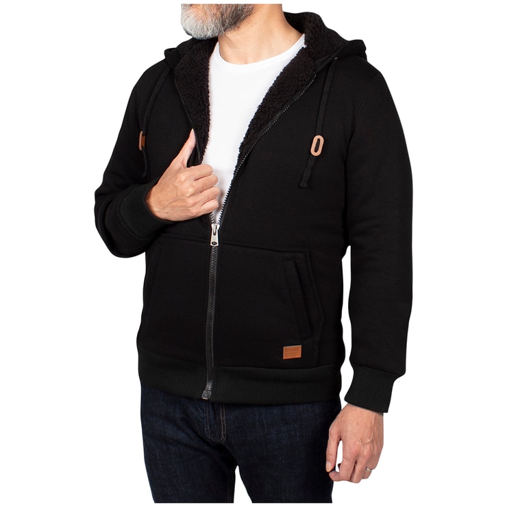 Buffalo Sherpa Hoodie - Black Buffalo Sherpa Hoodie - Black