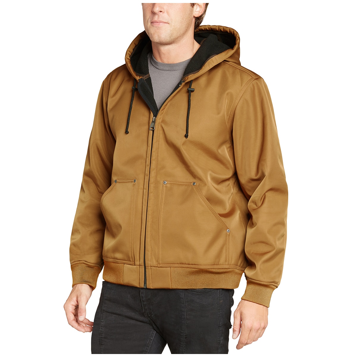 Kirkland Signature Heavy Duty Hoodie - Golden Brown