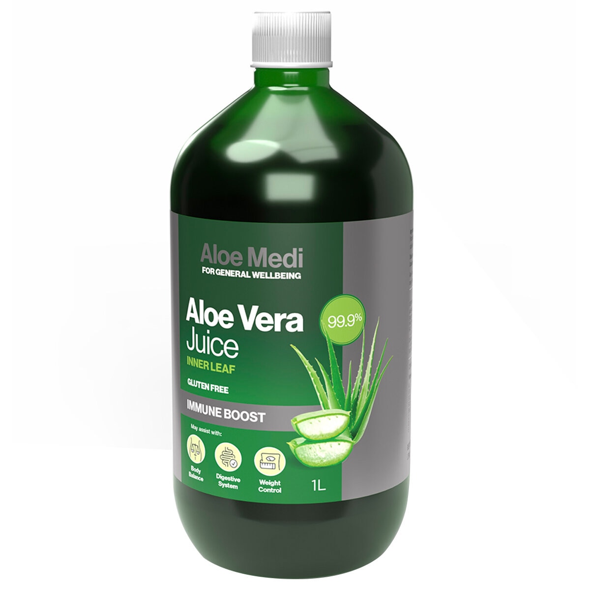 Aloe Medi Aloe Vera Inner Leaf Juice 1L