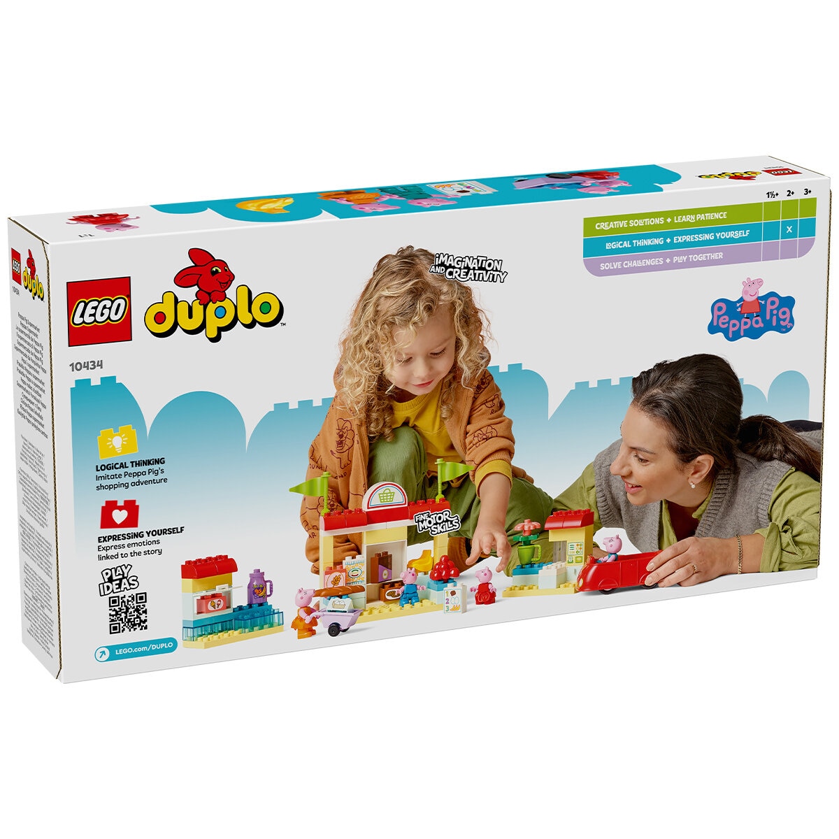 lego duplo peppa pig supermarket 10434