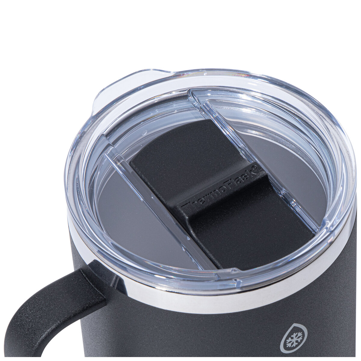 Thermoflask Coffee Mugs 2 Piece Set Teal Black