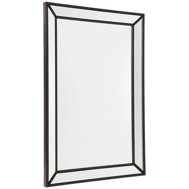 Cafe Lighting Zeta Wall Mirror Black Cafe Lighting Zeta Wall Mirror Black