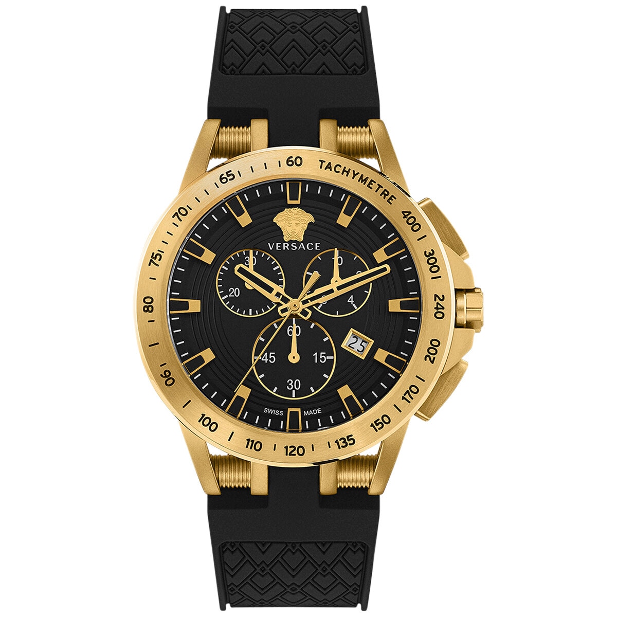 Versace Mens Sports Tech Medusa Chronograph Watch VE3E00321