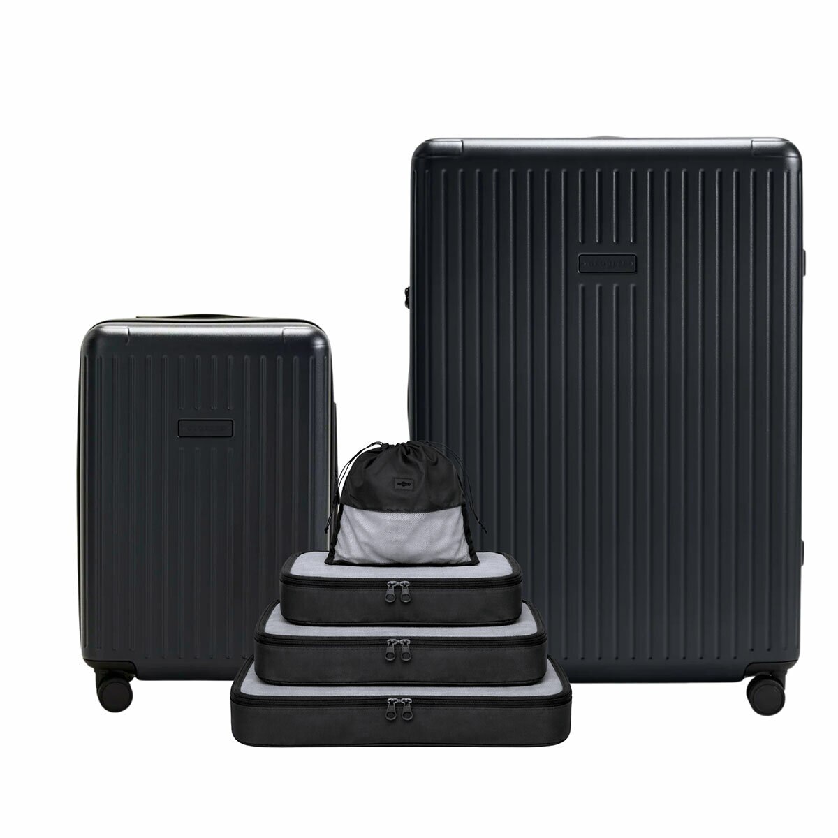 Globite 2 Piece Luggage Set With 4 Piece Packing Cube