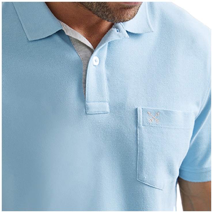Sportcraft Polo-solid colours - Ice Blue