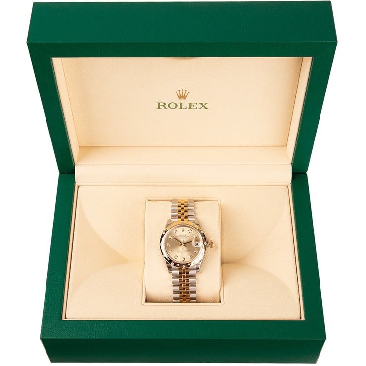 Rolex Ladies Datejust 31 Diamond Two Tone Watch 278343RBR Costco