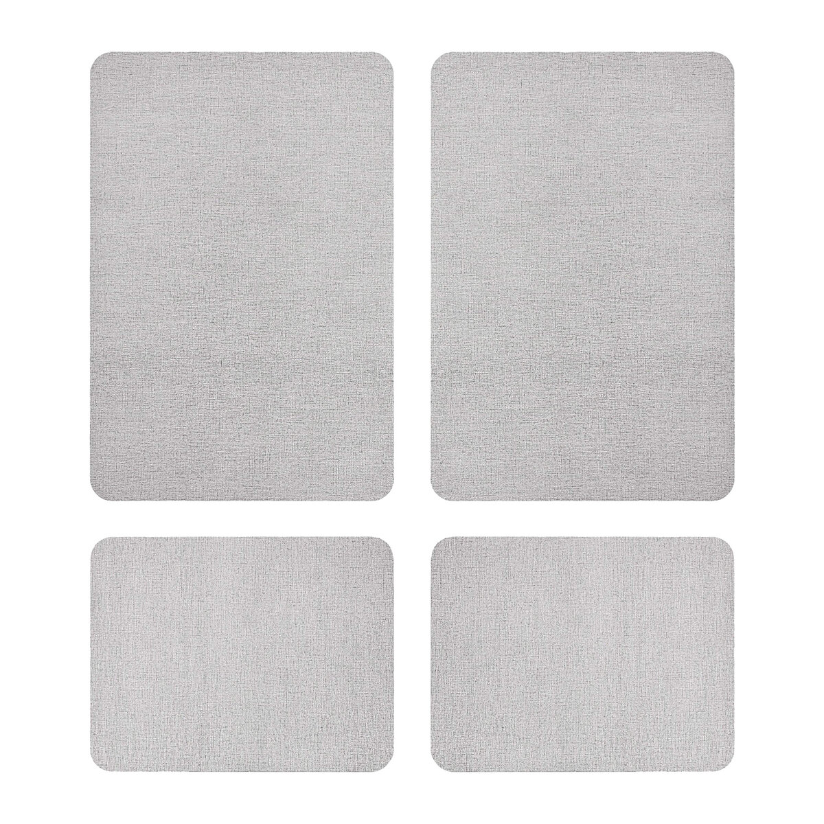 Creative Home Ideas Multi-Purpose Kitchen Mat 4 Pack