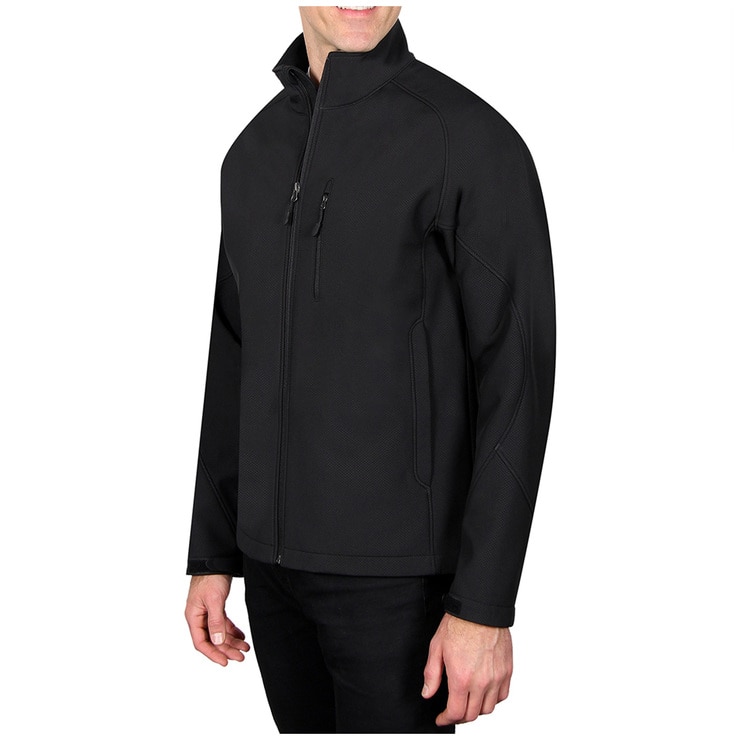 Kirkland Signature Men's Soft Shell Jacket Black Costco Australia