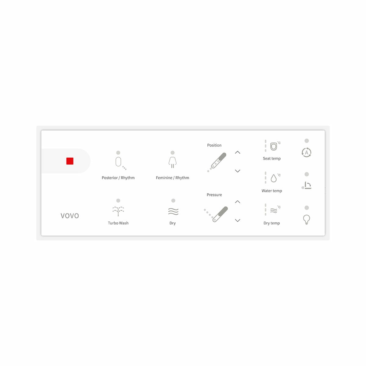VOVO Integrated Smart Bidet Toilet - RTB-090WA