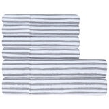 South Point Home Fashions Microfiber 6 Piece Sheet Set King Rough Stripe South Point Home Fashions Microfiber 6 Piece Sheet Set King Rough Stripe