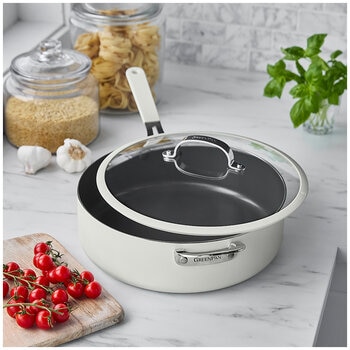 GreenPan Jumbo Saute Pan With Lid 6.15L