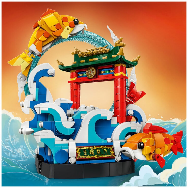 LEGO Chinese Festivals Prosperity Carp Leaping 80120
