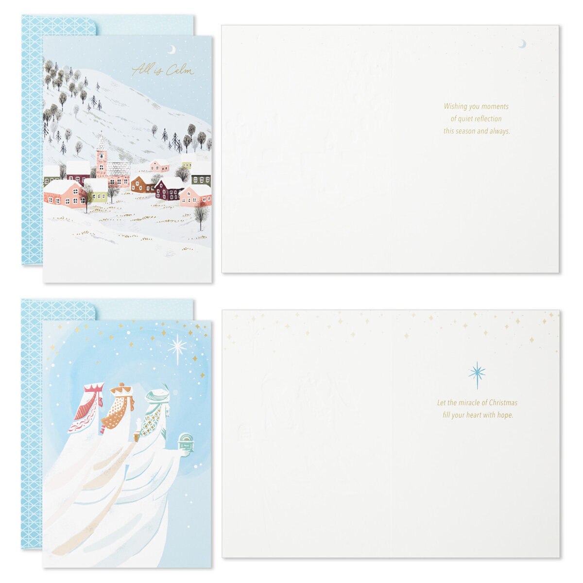 Hallmark Traditional Holiday Card Assortment 40 Pack