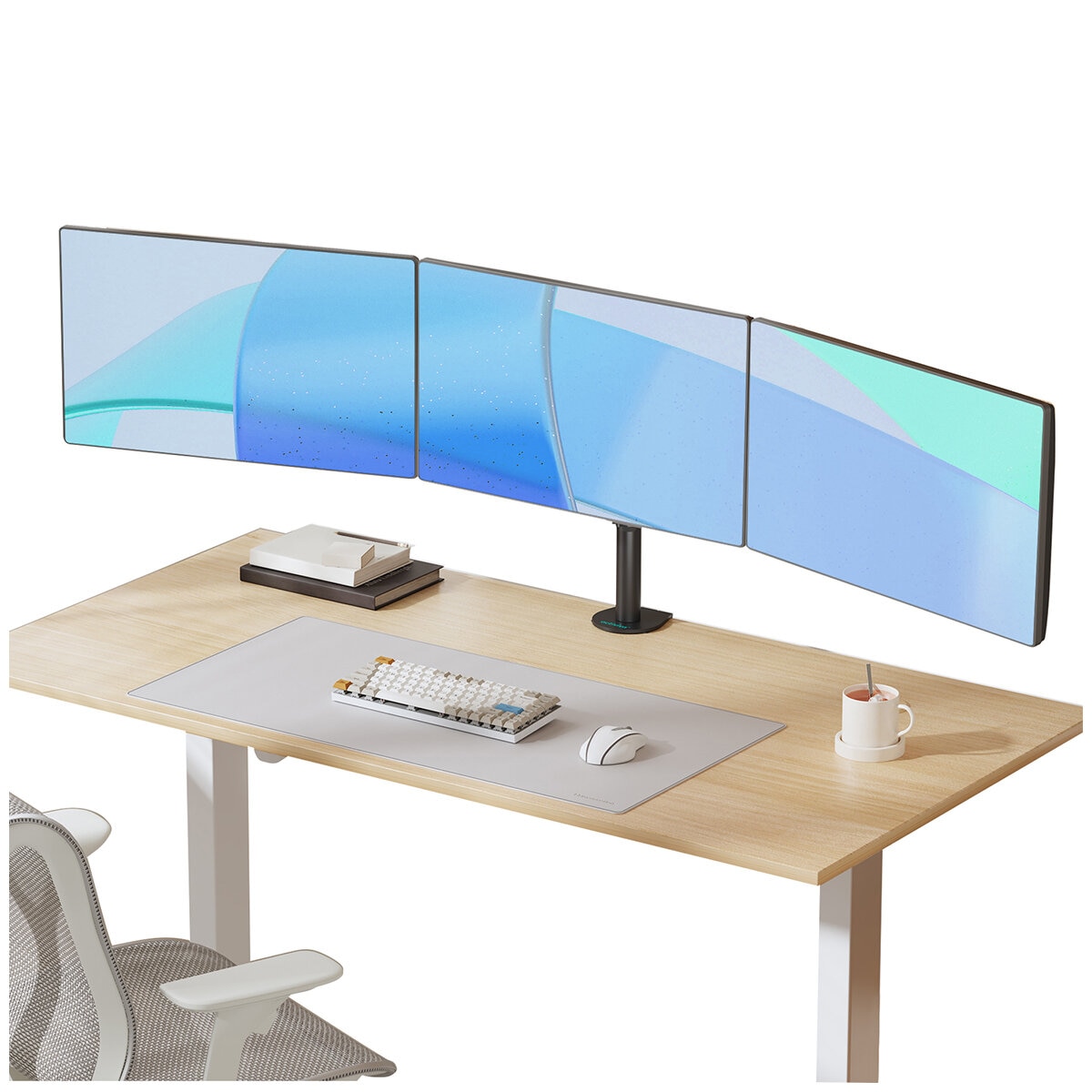 mbeat Activiva Triple-Screen Articulating Monitor Arm ACA-BMA-TC01K