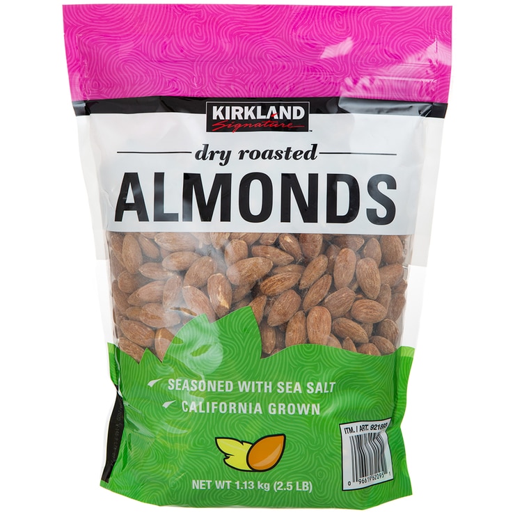 Kirkland Signature Dry Roasted Almonds 1.13kg Costco Australia