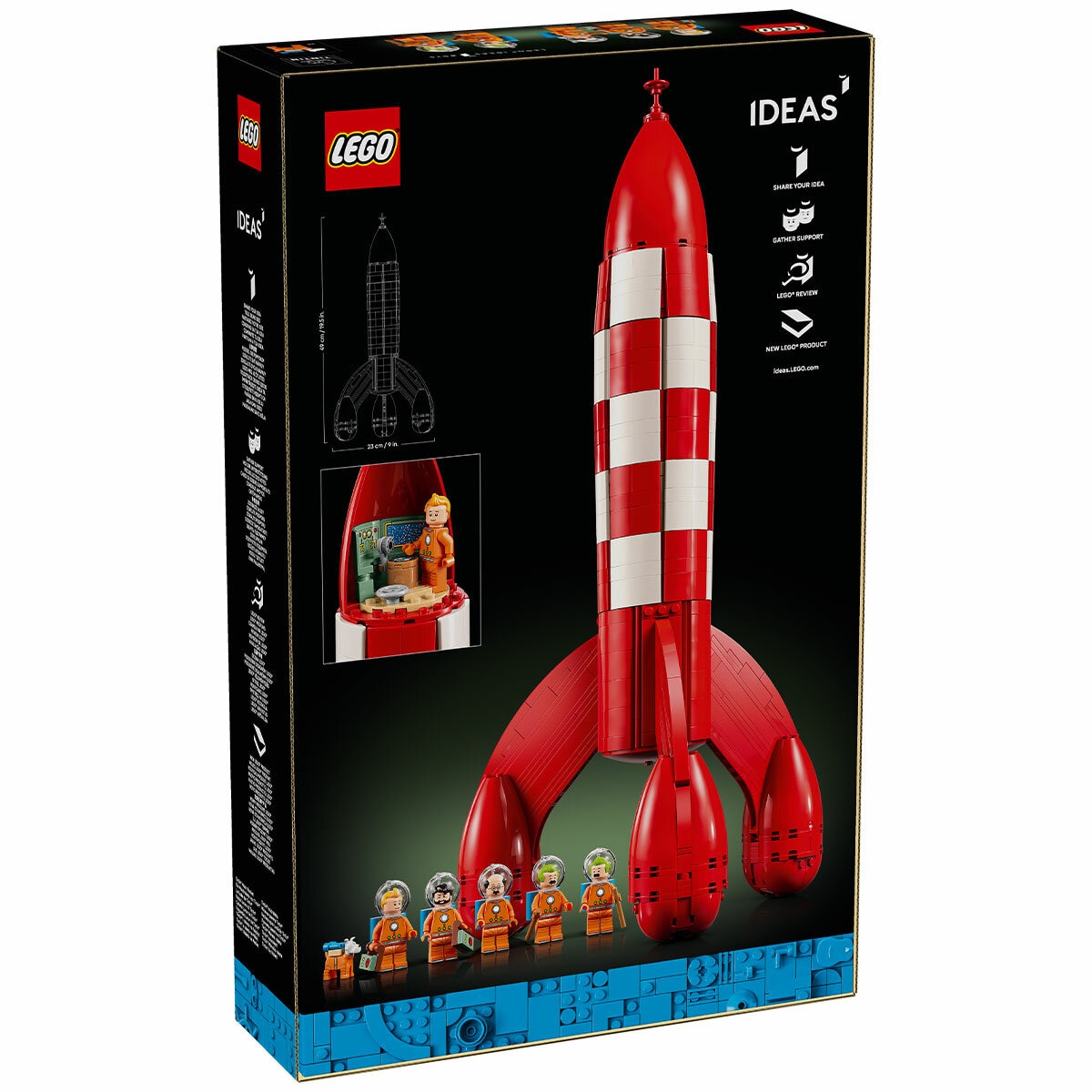 LEGO Ideas Tintin Moon Rocket 21367