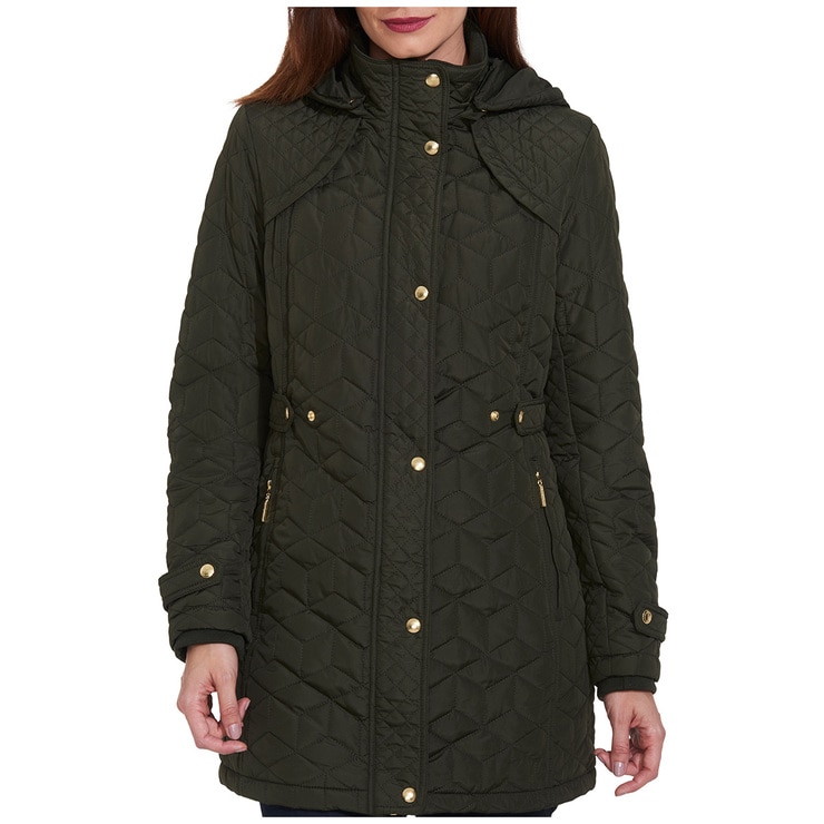 Weatherproof Women's Quilted Kelp Jacket Costco Australia