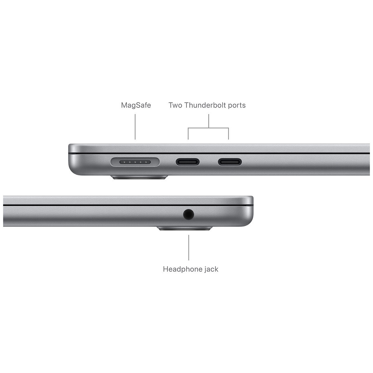 MacBook Air 13 Inch With M3 Chip 8GB 512GB SSD Space Grey