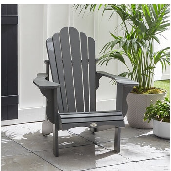 Leisure Line Adirondack Chair Grey