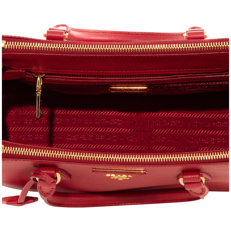 MEDIUM GALLERIA 28 RED SAFFIANO LEATHER