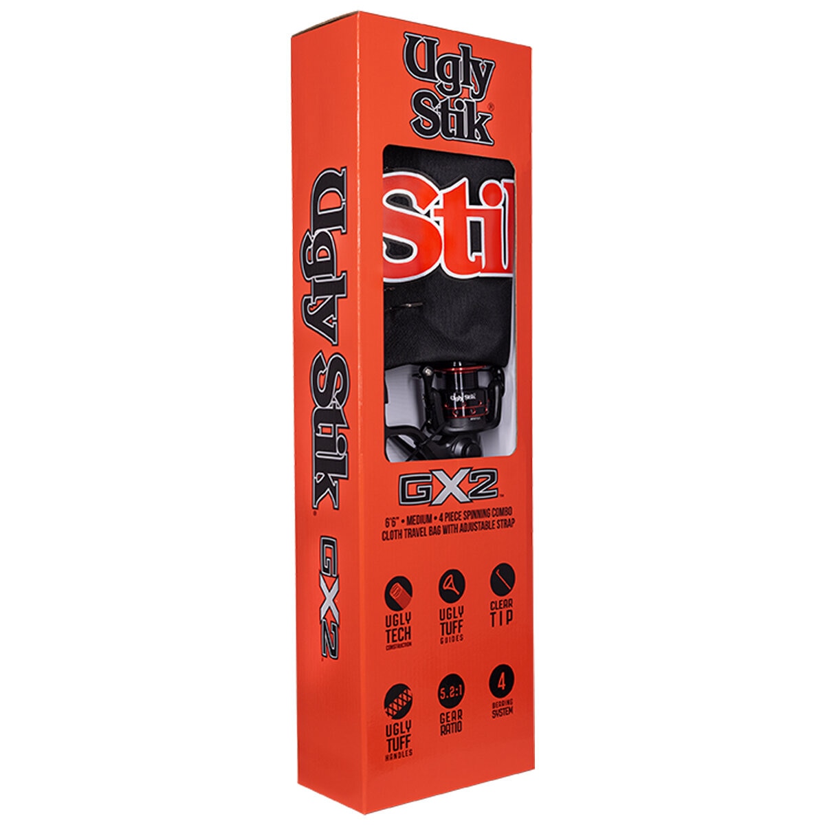 Ugly Stik GX2 Travel Fishing Combo 3-6kg