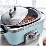 GreenPan 6L Slow Cooker CC005725-003 Blue Haze