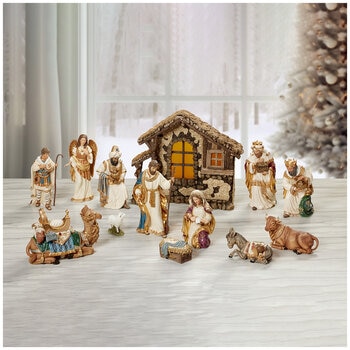 Kirkland Signature Nativity Set 14 Piece