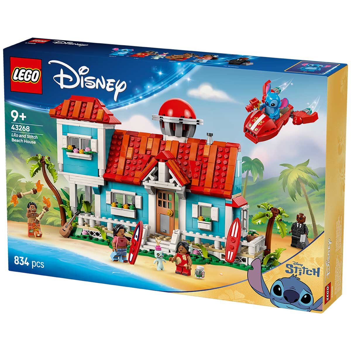 LEGO Disney Lilo and Stitch Beach House 43268