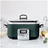 GreenPan 6L Slow Cooker CC009380-001 Pine Green