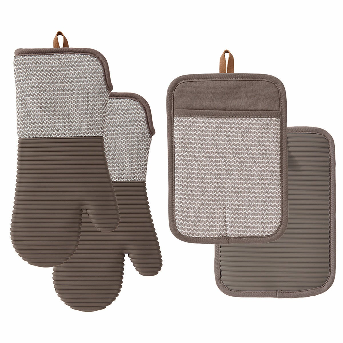 Threadmade Mitt & Pot Holder Threadmade Mitt & Pot Holder