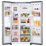 LG 644L Side by Side Fridge Stainless Steel GS-B599PL