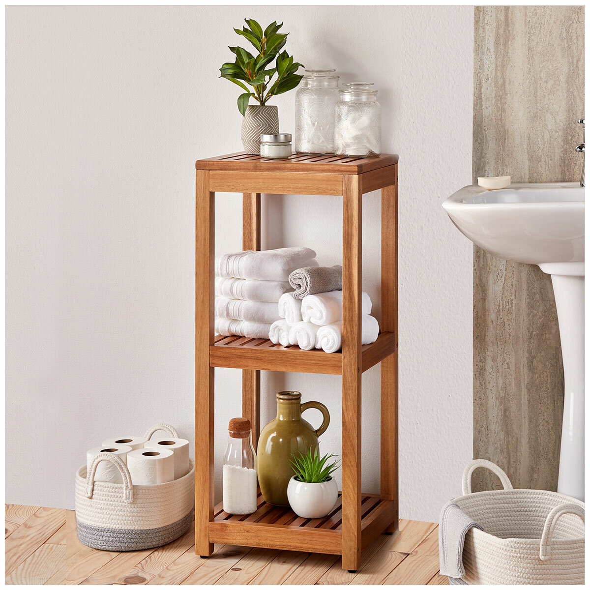 Mesa Acacia 3-Tier Shelf Mesa Acacia 3-Tier Shelf