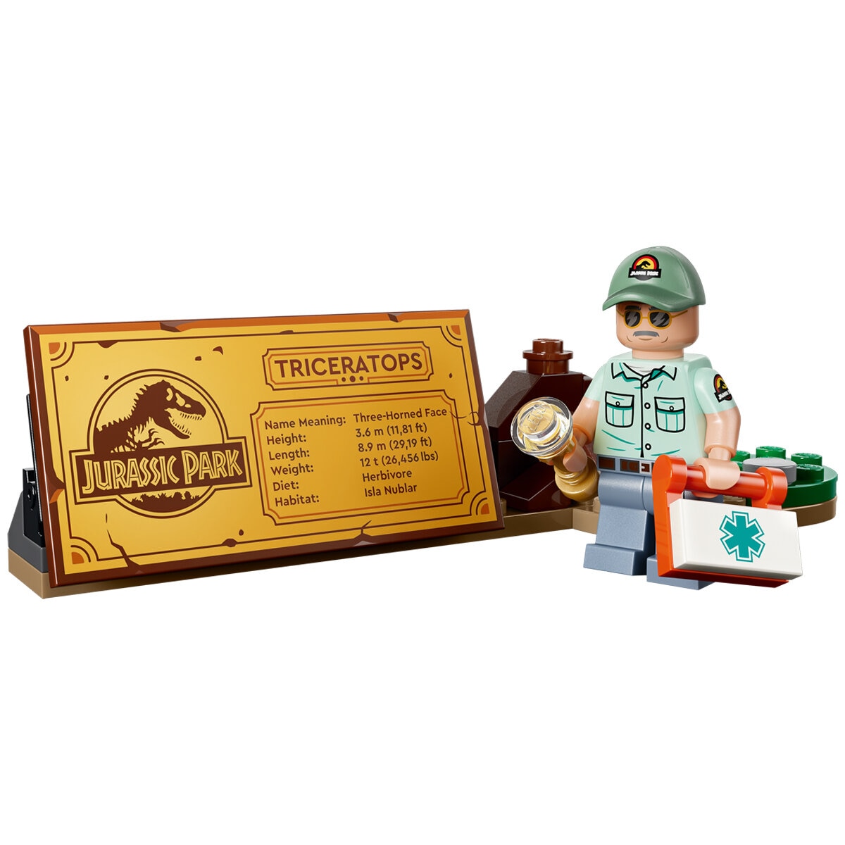 LEGO Jurassic World Dinosaur Fossils: Triceratops 77985 LEGO Jurassic World Dinosaur Fossils: Triceratops 77985