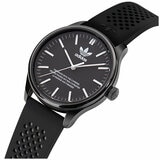 Adidas Originals Code One Black Dial Silicone Strap Watch AOSY23031 Adidas Originals Code One Black Dial Silicone Strap Watch AOSY23031