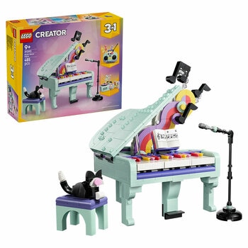 LEGO Creator 3 In 1 Music Decor Piano With Cat 31392