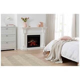 Dimplex Winston Fireplace Mantel and Air Circulator Bundle