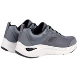 Skechers Mens Arch Comfort Shoe Grey