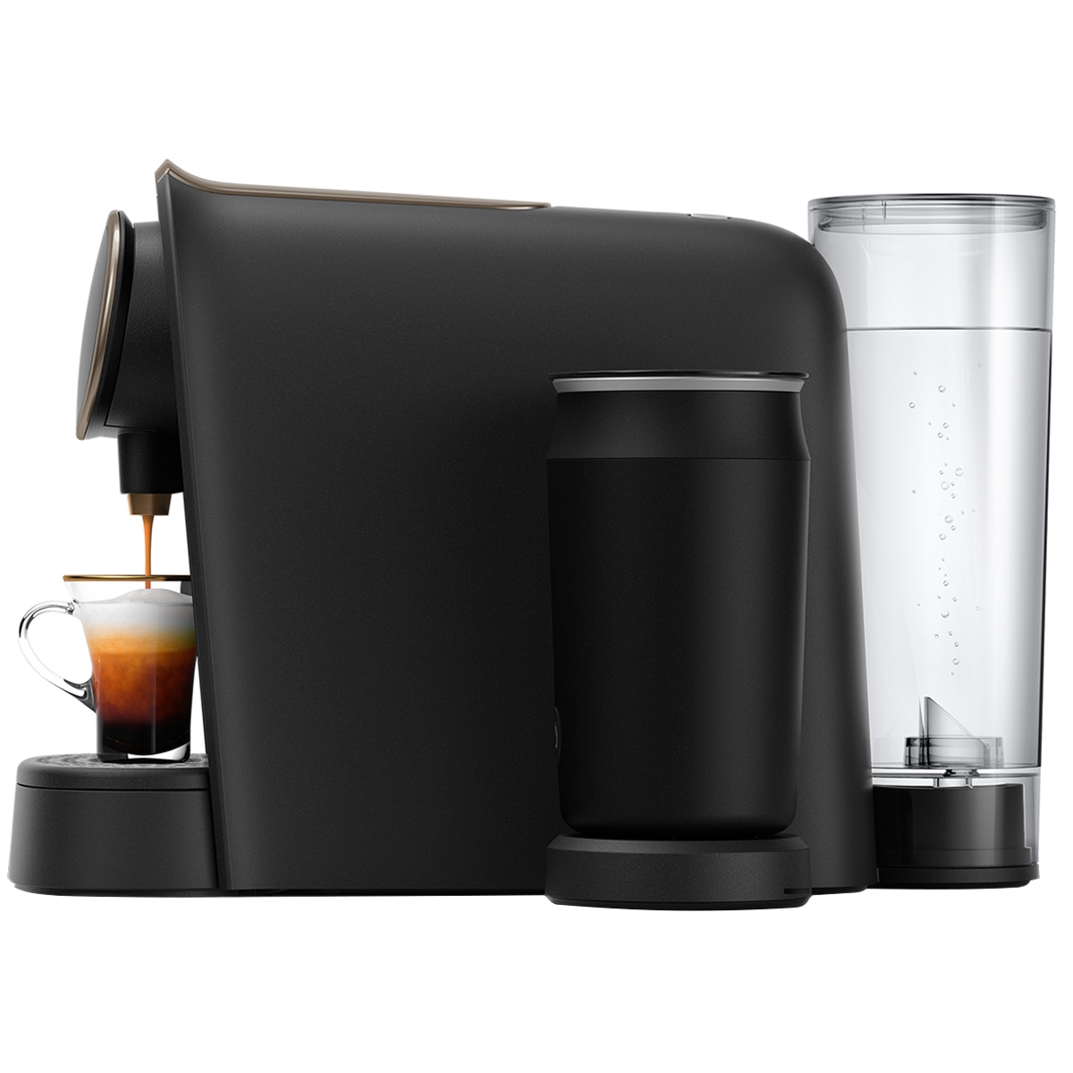 L'OR Barista Capsule Coffee Machine With Milk Frother LM8018/90