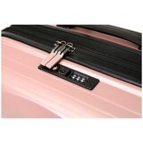 Tosca Eclipse 3 Piece Luggage Set Rose Gold