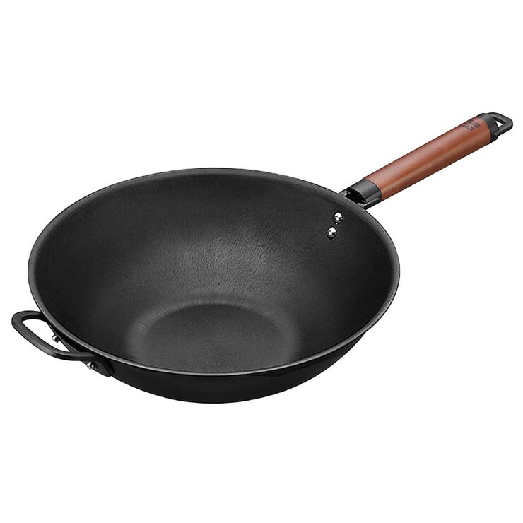 SANHO Nonstick Iron Wok 32cm SANHO Nonstick Iron Wok 32cm
