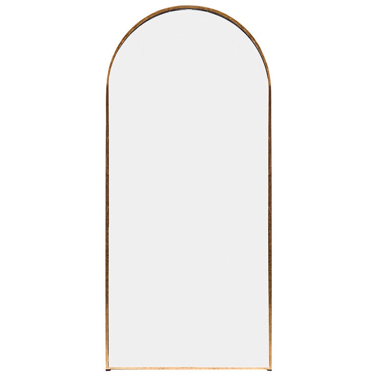 CAFE LIGHTING & LIVING Archibald Floor Mirror - Gold Leaf