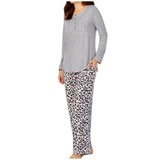 Carole Hochman Women's PJ Set - Heather Grey