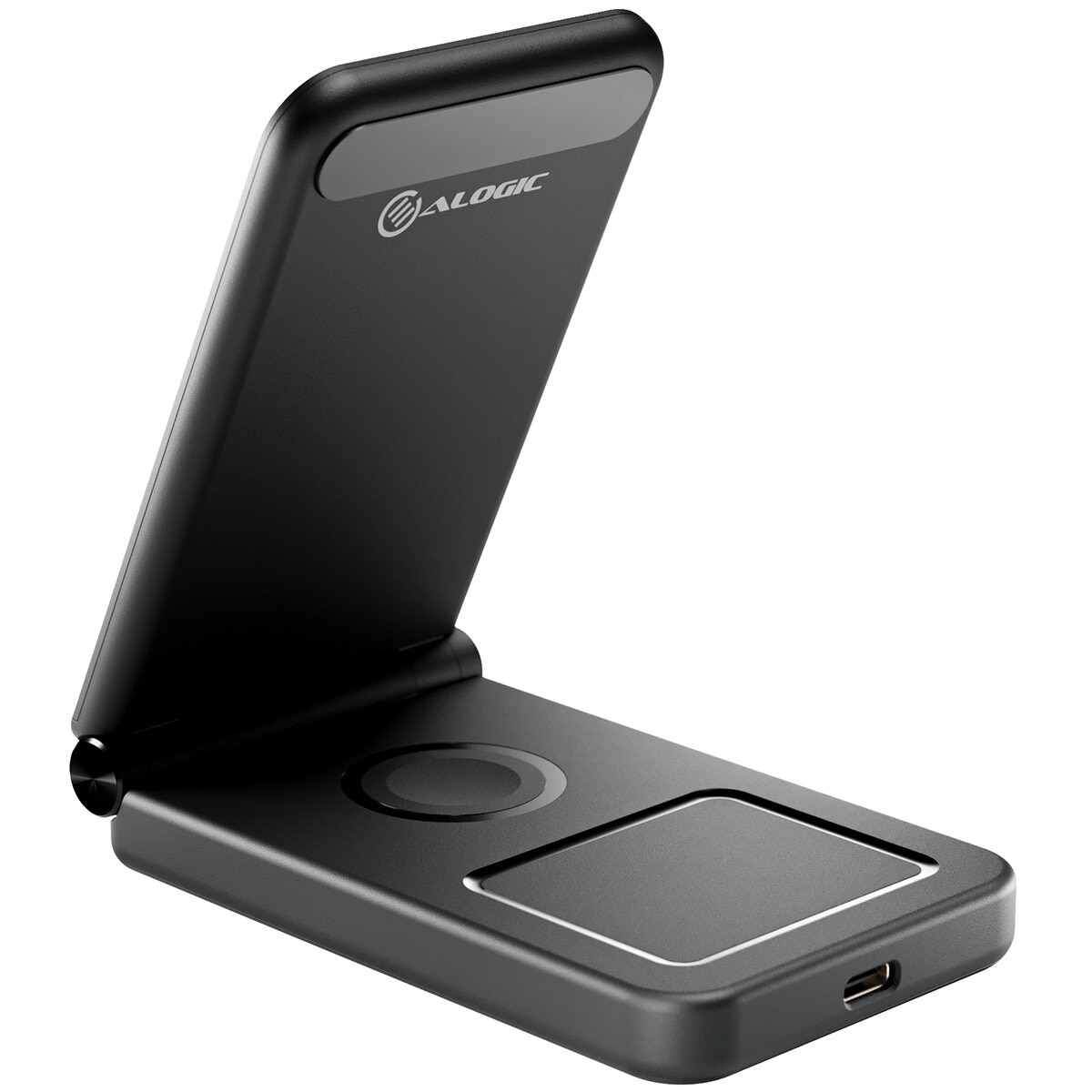 ALOGIC YOGA Fold 3 in 1 Wireless Charging Stand Black A31FWCBKAU