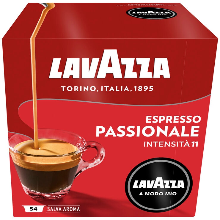 Lavazza A Modo Passionale 108 Pack Capsules with Jolie White Coffee Machine