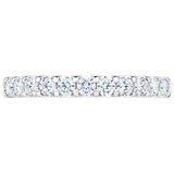 18KT White Gold 0.40ctw Diamond Sapphire Centre Earrings