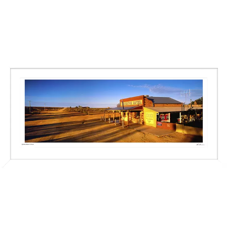 Ken Duncan Silverton Hotel at Sunrise Framed Print Ken Duncan Silverton Hotel at Sunrise Framed Print