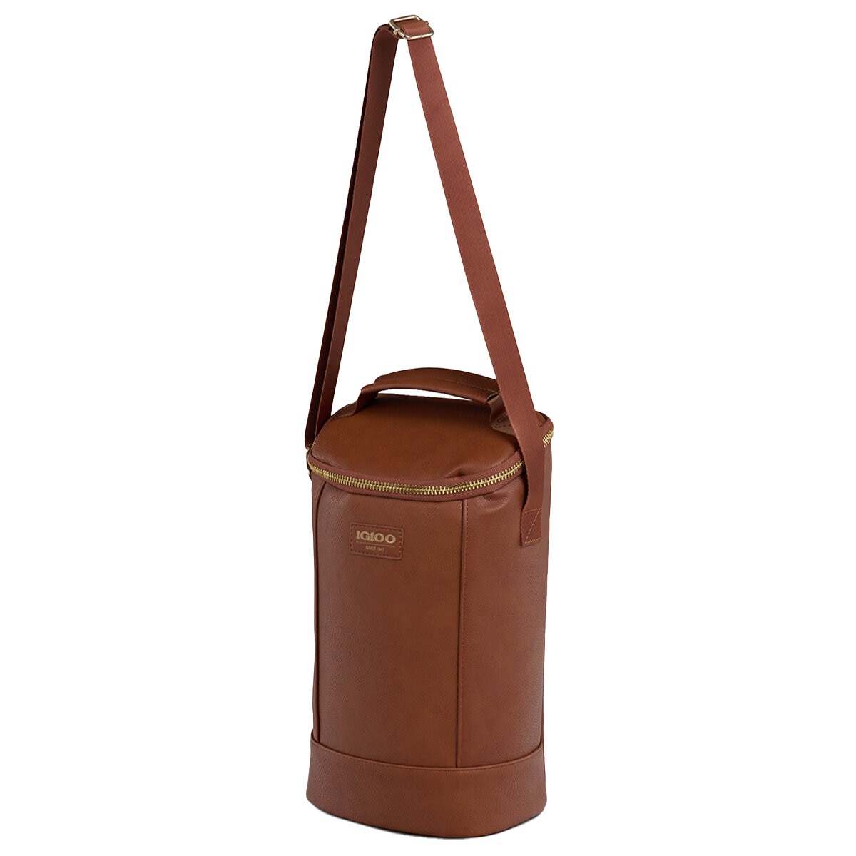 Igloo Luxe Wine Tote Cooler Cognac