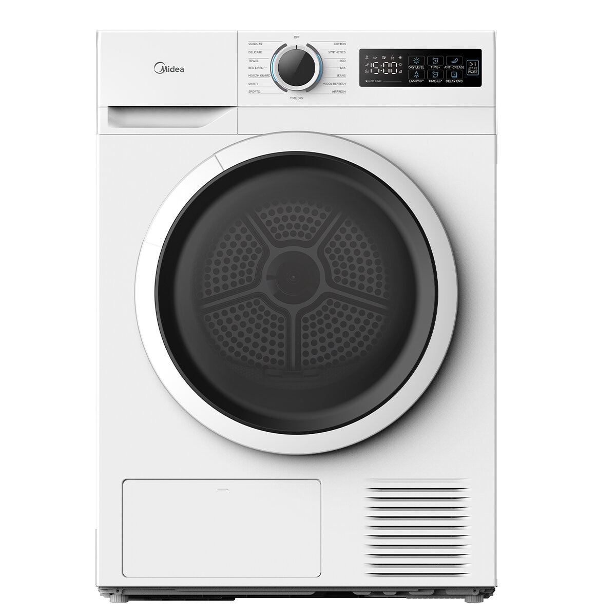 Midea 8kg Front Load Washing Machine White MF110W80B