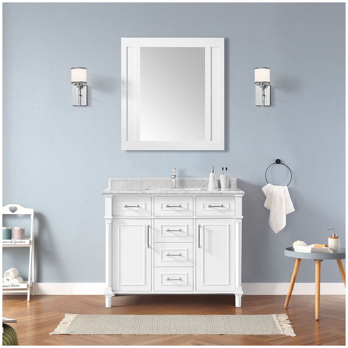 OVE Decors Duchess 1067mm Vanity White | Costco Australia