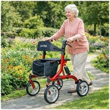 Cuvria Rollator With Shock Absorber 10" Wheel Cuvria Rollator With Shock Absorber 10" Wheel